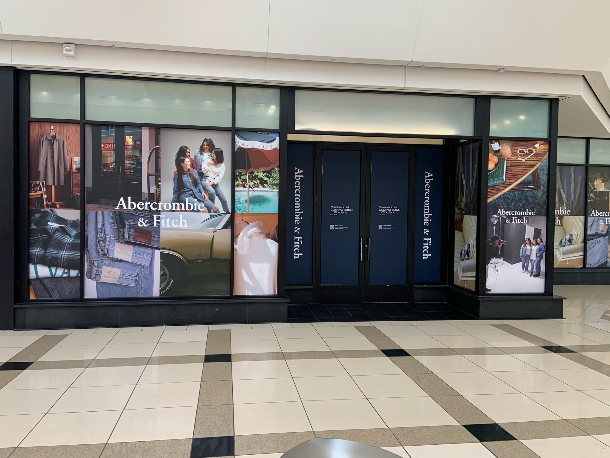 Woodland Mall Abercrombie & Fitch WKTV Journal