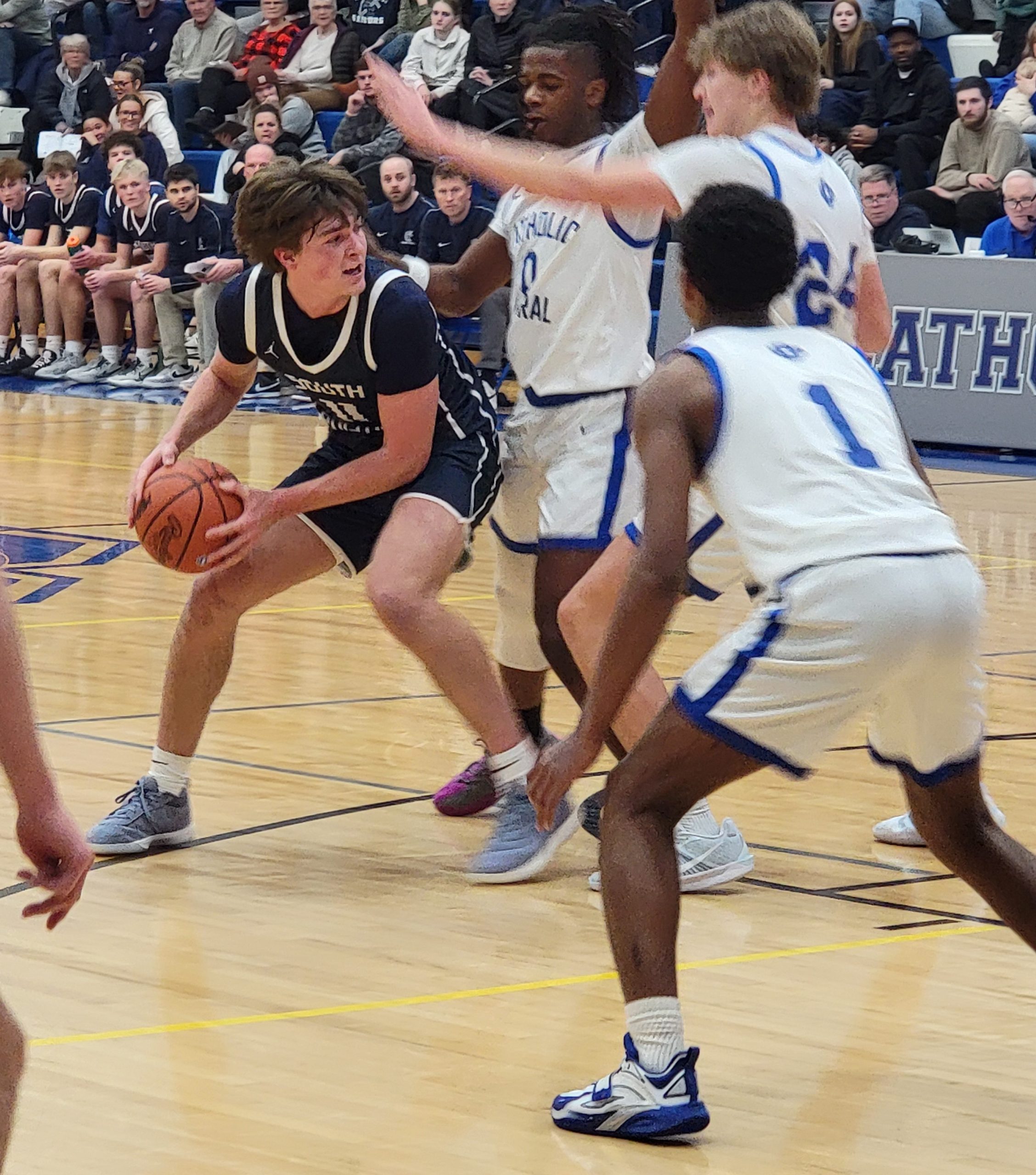 South Christian uses strong second half to turn back Catholic Central ...