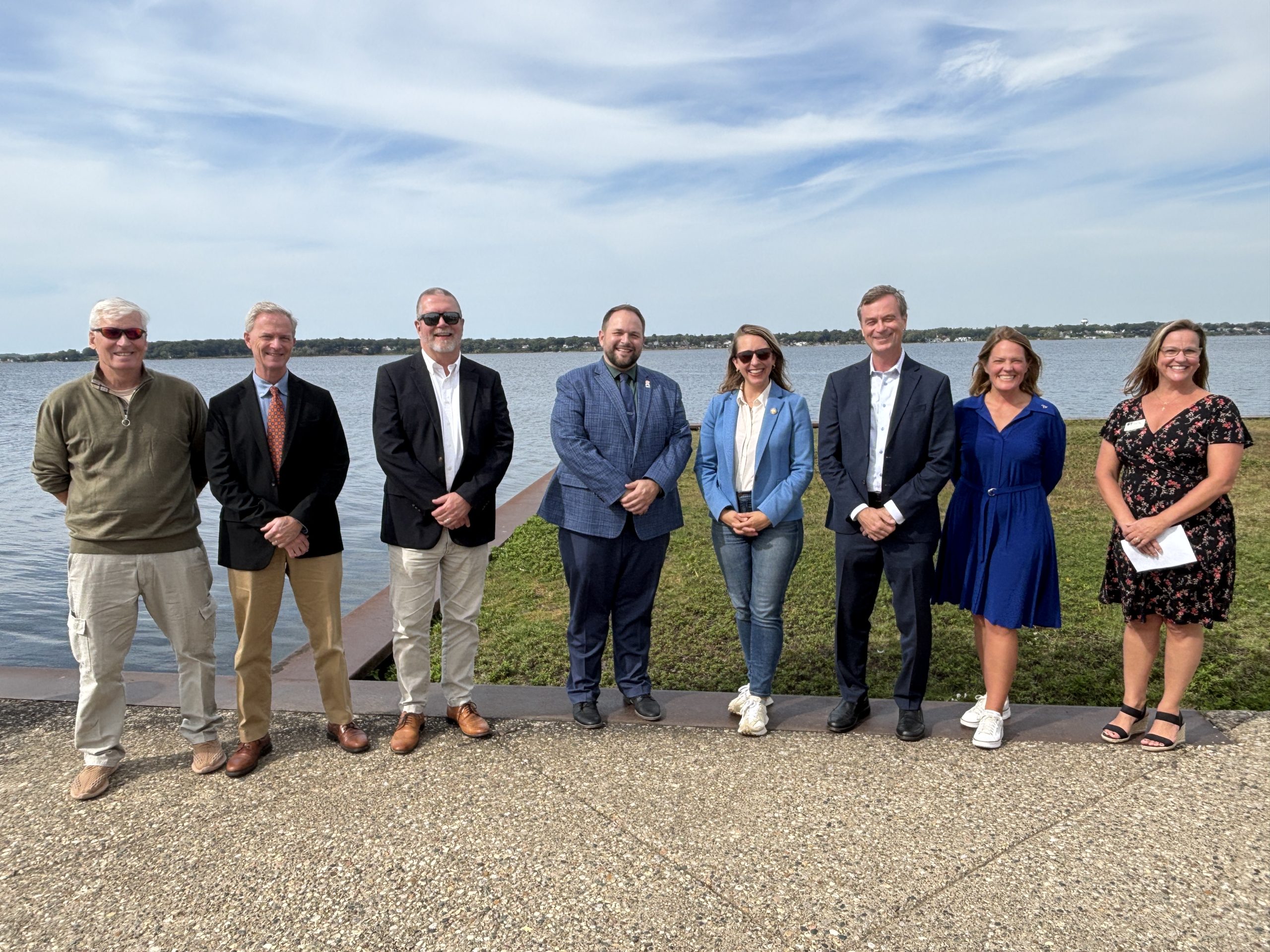 Fresh Look at State And Federal Agencies Celebrate Removal Of Muskegon Lake From