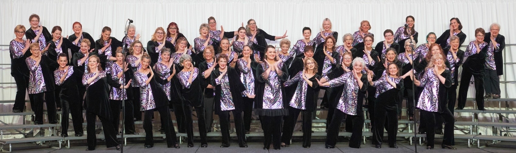 Sweet Adelines place second in Kalamazoo contest; advance to International competition next year in Seattle