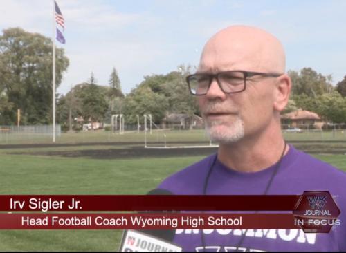Wyoming coach Irv Sigler Jr. 2019 (WKTV)