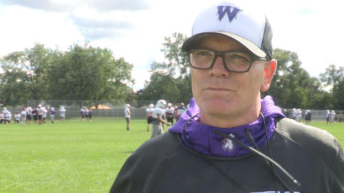 Wyoming football head coach Irv Sigler Jr. 2018. (WKTV)